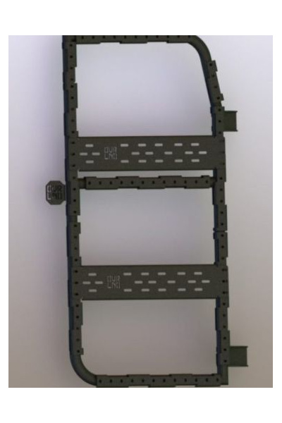 Manram Rohrträger-Set Für 15,2 Cm PVC-Rohre – Sicherer Transport Auf Der Baustelle